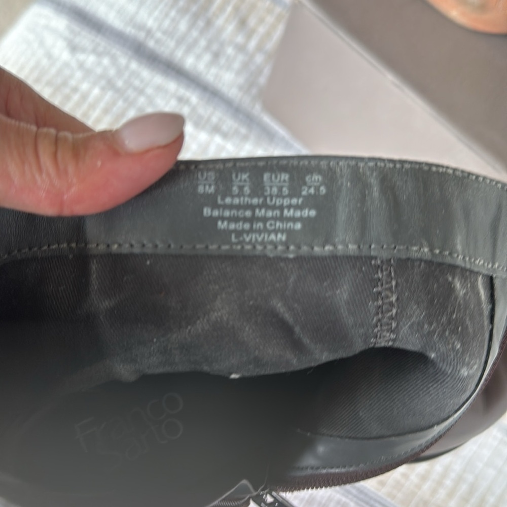 Franco Sarto Vivian Bootie in Brown Size 8M - Picture 11 of 13